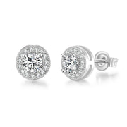 Men’s Luxury CZ Stone Stud Earrings – Gold Color, Perfect Gift - Gemora